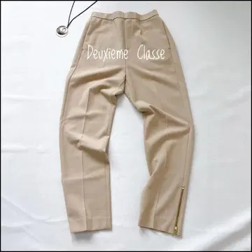 [ 새상품급 ] Deuxieme Classe 슬릿 테이퍼드 팬츠 롱 레그