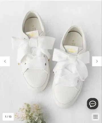 TOCCA BIGRIBBON CANVAS SNEAKERS