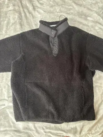 White Mountaineering 플리스 자켓 블랙