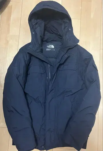 THE NORTH FACE 네이비 다운 자켓
