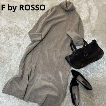 새상품급 어반리서치 로쏘 해밀턴 울 니트 롱 원피스