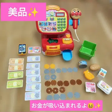 [새상품급] 호빵맨 완구 계산대