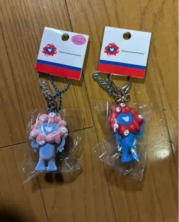 노멀과 플로키 미야쿠미야쿠 키링
