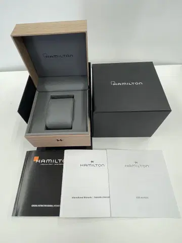 Hamilton 정품 BOX 3 사용 설명서 포함