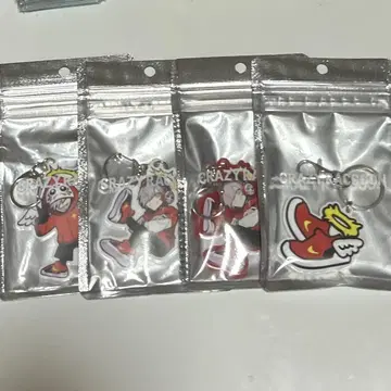 CRAZY RACCOON CR 스토어 러버 키체인 달마이즈갓