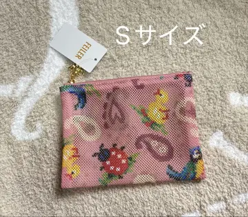 페이러 하이디 페이즐리 메쉬 파우치 s 사이즈