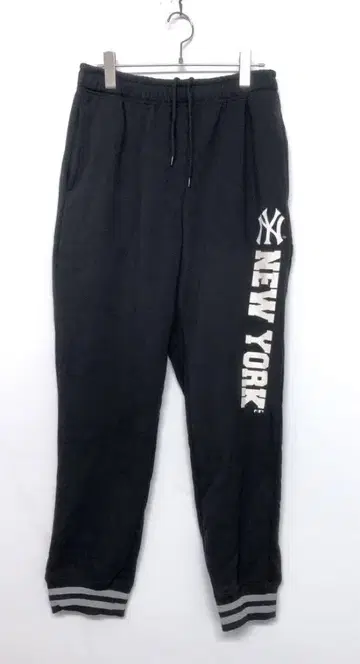 New York Yankees 구제 의류 프린트 라인 리브 스웨트 팬츠