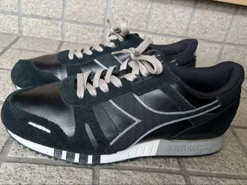 diadora  스니커즈 블랙 천연 가죽 EUR 42 JP 26.5