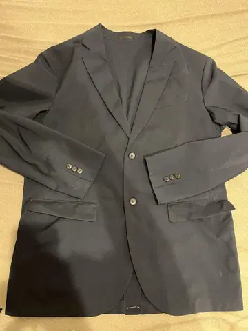 UNIQLO 유니클로 감동 자켓 감동 팬츠 네이비 셋업 XL