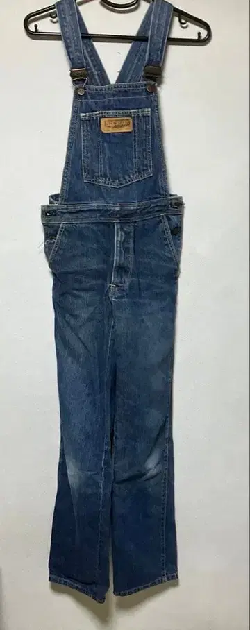 구제 의류 여성용 살로펫 오버롤