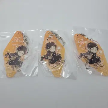 빨강머리 백설공주 오비 아크릴 키링 3개 세트 만복 가챠