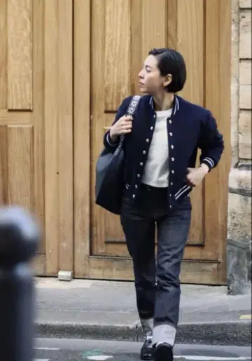 aLORS paris Blouson [ Gabi ] DarkNavy