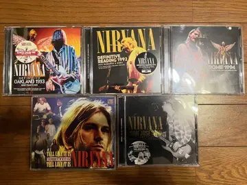 NIRVANA 컬렉터즈 CD 5장 세트 초레어 컨디션 최상