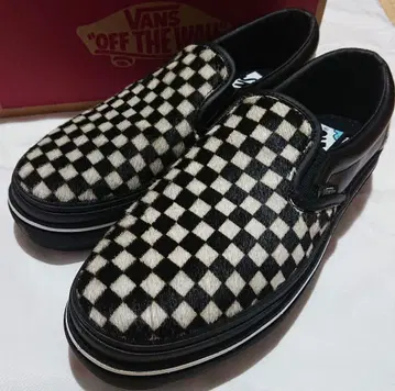 VANS 슬립온 체커 송치 25