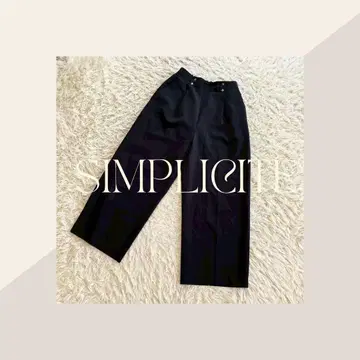 [ freesize ] SIMPLICITE 팬츠 스타일 블랙