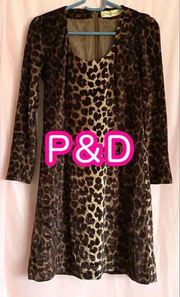 P&D 표범 원피스
