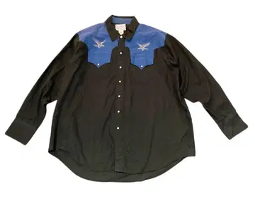 락마운틴 자수 웨스턴 셔츠