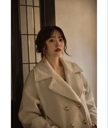 미들 샤기 미들 코트 샤기 미들 코트