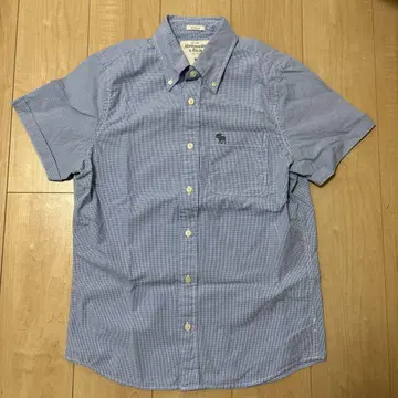 Abercrombie & Fitch 남성용 반팔 셔츠 M