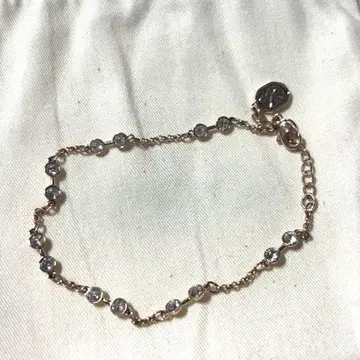 Swarovski 로즈 골드 팔찌