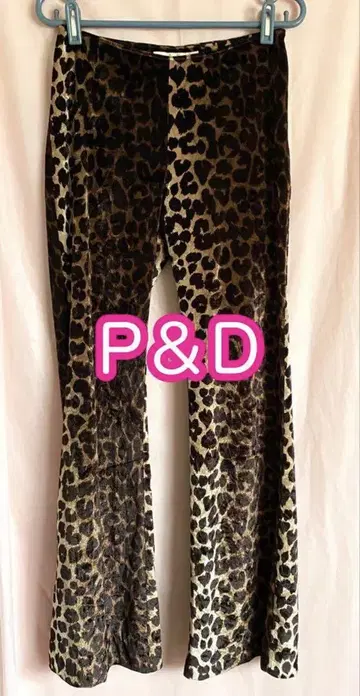 P&D 표범 팬츠