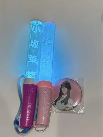 코사카 나오 응원봉 히나타자카46 캔뱃지
