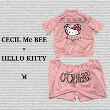 [ CECIL Mc BEE x HELLO KITTY ] 자켓 상하의 M
