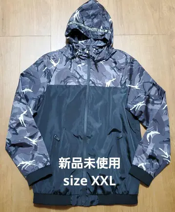 남성용 카모 패턴 나일론 자켓 XXL