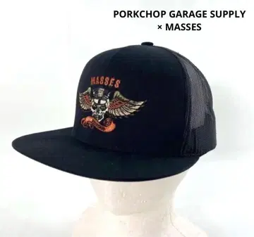 PORKCHOP MASSES MESH EAGLE 캡