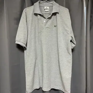 LACOSTE 피케 셔츠 그레이 L