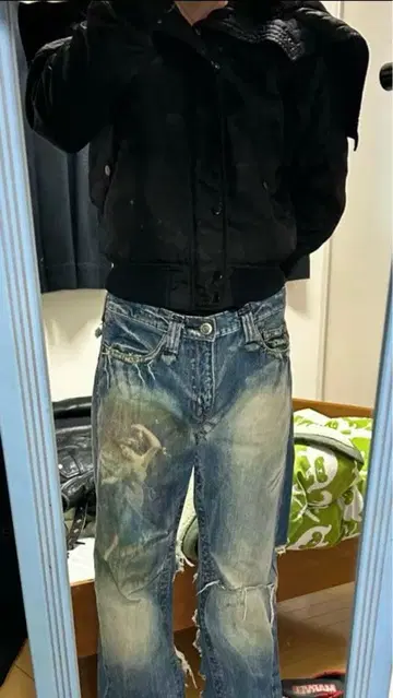 짧은 기장 n2b MA-1 플라이트 자켓 블랙