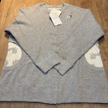 택 포함 새상품 츠모리치사토 가디건 M 그레이