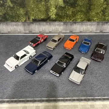 미니카 9대 세트 1/64 스케일 구형 자동차