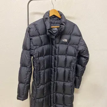 THE NORTH FACE 블랙 롱 다운 자켓 M