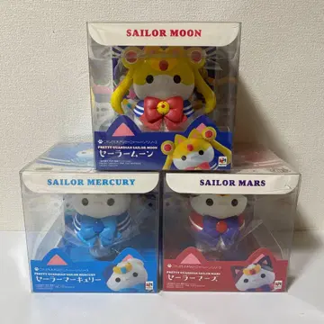 미사용 새상품 세일러문 냥토! 빅 세일러 뮤우 시리즈 3개 세트