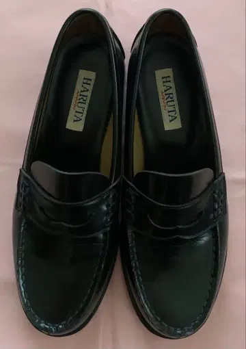 HARUTA 로퍼 블랙 컬러 24.5cm