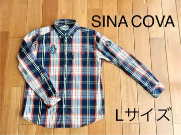 SINA COVA 시나코바 버튼 다운 긴팔 셔츠 L 사이즈