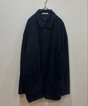 파파스 프론트 버튼 자켓 / Papas 실크 안감 빅 사이즈