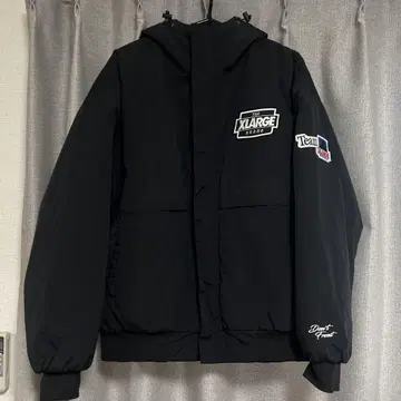 XLARGE 블랙 나일론 자켓