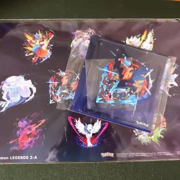 포켓몬 레전즈 ZA 혜택 아크릴 코스터 스티커 메가 리자몽 X