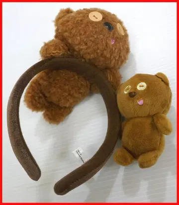 팀 머리띠 마스코트 2점 중고 m-497