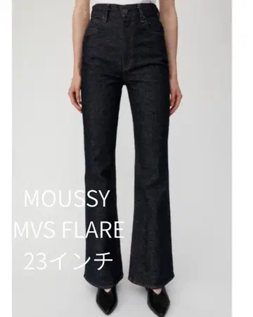 [ 미사용 새상품 ] MOUSSY 마우지 MVS FLARE 23인치