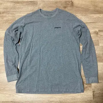 patagonia 그레이 롱 슬리브 셔츠