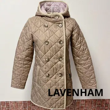 LAVENHAM 퀼팅 자켓 베이지