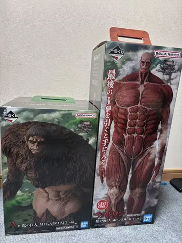 진격의 거인 제일복권 개봉 완료
