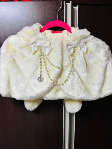 [ 새상품 ] BABY 화이트 케이프