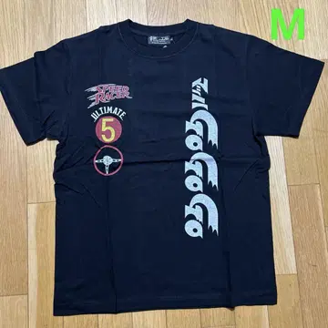 새상품 M 타츠노코 프로 마하 GOGO 반팔 T셔츠 블랙