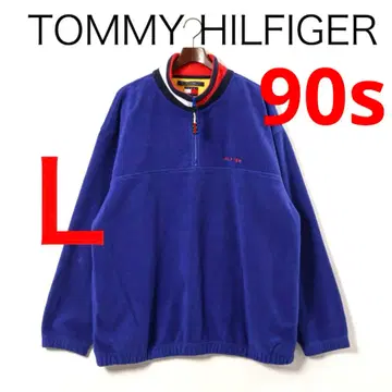 H2951-129 90s 타미힐피거 하프 지퍼 플리스