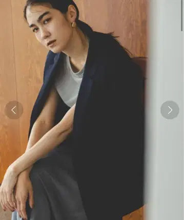 새상품급 [나노 유니버스] 네이비 테일러드 자켓