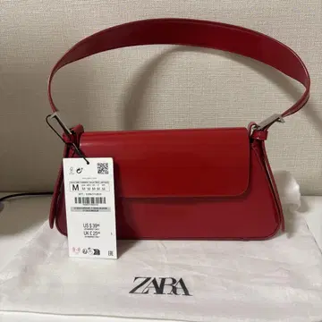 미사용 새상품 오타니 쇼헤이 아내 마미코 님 사용 ZARA 레드 숄더백